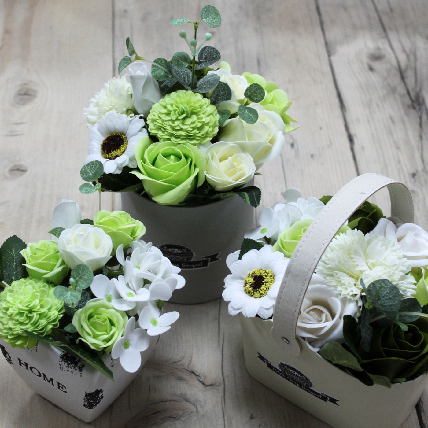 Petite Soap Flower Bouquets