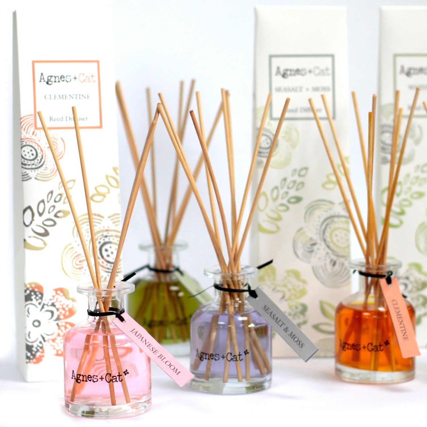 Agnes + Cat Reed Diffusers 140ml & Wax Melt Burners