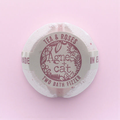 Agnes + Cat Bath Fizzer - Tea and Roses