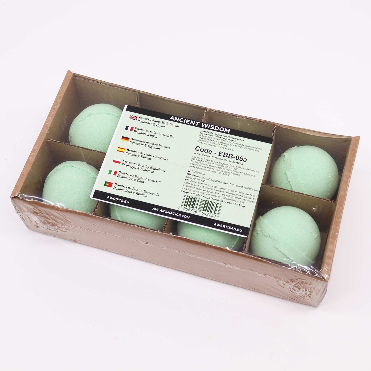 Essential Oil Bath Bomb - Rosemary & Thyme