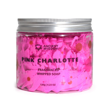 Pink Charlotte Whipped Cream Soap 120g