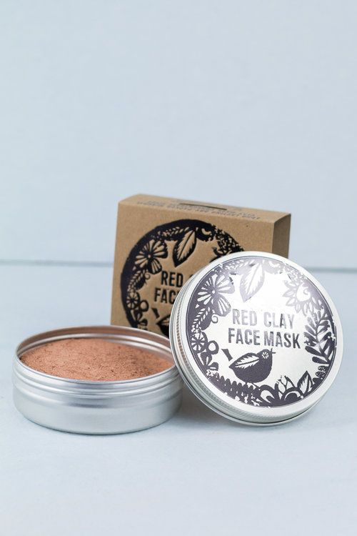 Agnes + Cat Red Clay Face Mask