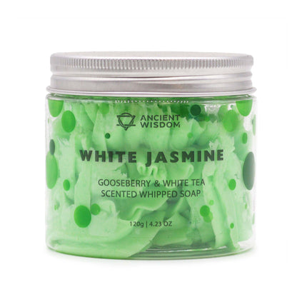 Gooseberry & White Tea Whipped Soap 120g